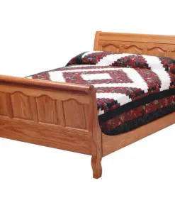 Cathedral Raised Panel Sleigh Bed