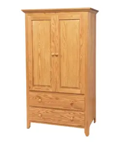 Scenic Shaker 2 Drawer Armoire