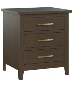 Lakeside 3 Drawer Nightstand