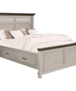 Alternative view of Hickory Grove Bed with Side Storage
