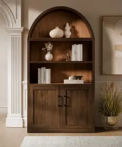 Alternative view of Alani Bookcase with Doors