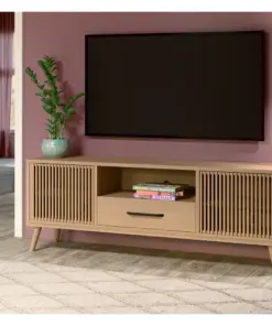 Alternative view of Arden TV Stand - One Drawer