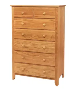Scenic Shaker 7 Drawer Chest of Drawers