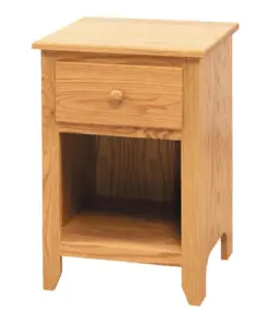 Scenic Shaker 1 Drawer Open Night Stand