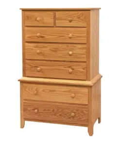 Scenic Shaker Chest on Chest