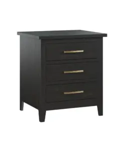 Lakeside 3 Drawer Nightstand
