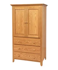 Scenic Shaker 3 Drawer Armoire