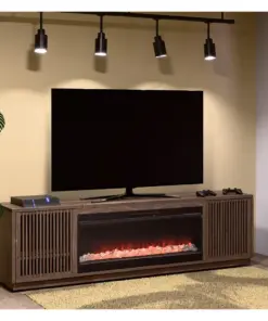 Alternative view of Bay View Fireplace TV Stand - 80"