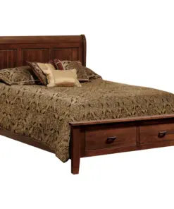 Jamestown Bed with Footboard Storage
