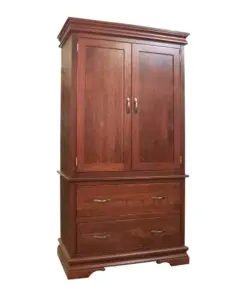 Heirloom Sleigh Armoire