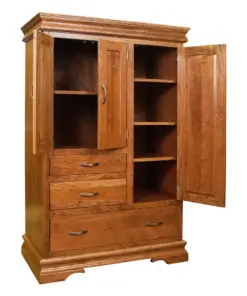 Alternative view of Heirloom Sleigh 43" Chifferobe