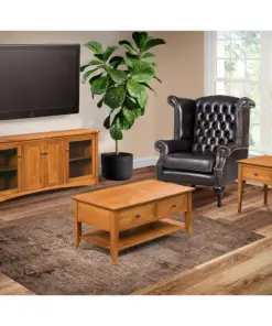 Alternative view of Claremont Mission 51" Entertainment Console