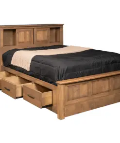 Alternative view of Classic Shaker Bookcase Bed