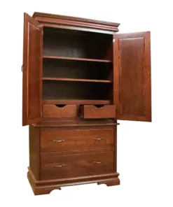 Alternative view of Heirloom Sleigh Armoire