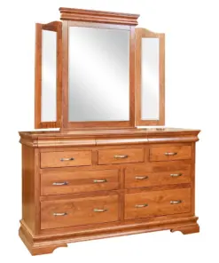 Heirloom Sleigh Dresser