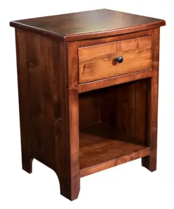 Shaker 1 Drawer Open Nightstand