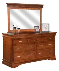 Heirloom Sleigh Large Dresser