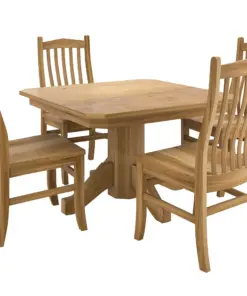 Alternative view of Shaker Single Pedestal Table