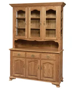 3 Door Buckeye Deluxe Hutch