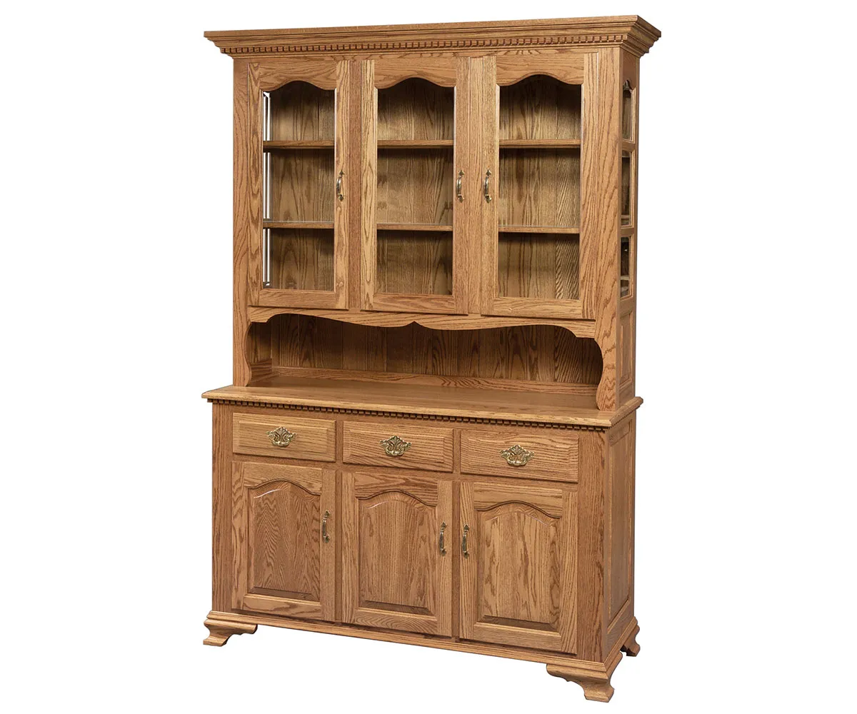 3 Door Buckeye Deluxe Hutch