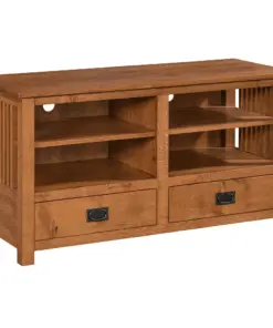 Mission Slat Plasma TV Console