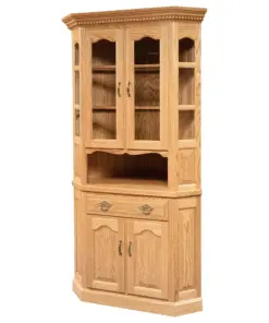 Corner Buckeye Deluxe Hutch