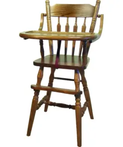 58 Plain Back High Chair