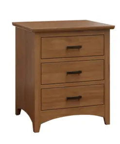 Alternative view of Barrington 3 Drawer Night Stand