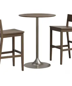 Alternative view of Anson 24" Stationary Bar Chair