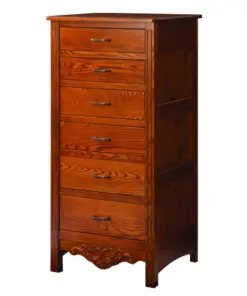 Amish Country Carved Chest