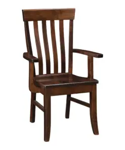 Alternative view of Curved Shaker Shannon Chair