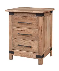 Montrose 3 Drawer Nightstand
